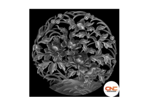 Mâm trần hoa cnc thiết kế jdp đẹp