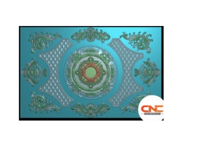 Mâm trần tân cổ điển cnc thiết kế jdp