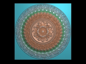 Mâm trần thiết kế tân cổ điển