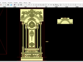 Mẫu 3d jdp cửa biệt thự đẹp