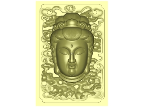 Mẫu 3D Phật bà thiết kế Jdpaint