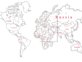 Mẫu bản đồ thế giới cnc
