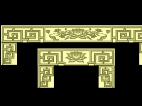 Mẫu Bàn Thờ Dạ Triện Sen Thiết Kế Đẹp