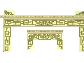 Mẫu bàn thờ triện hoa sen cnc