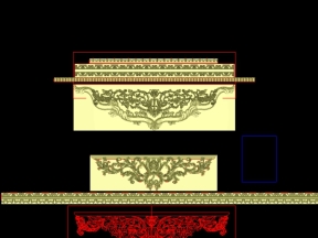 Mẫu bệ toa thờ đẹp cnc