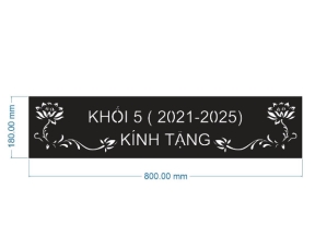 Mẫu biển hiệu cnc bản vẽ dxf mới nhất