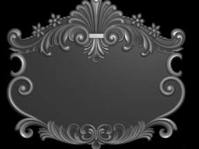 Mẫu biển số nhà hoa lá tây