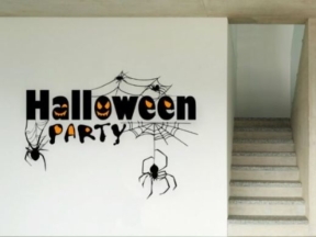 Mẫu cắt 2d hình chữ halloween đẹp file cad và corel