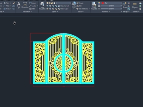 Mẫu cắt cổng cnc 4 cánh tuyệt đẹp