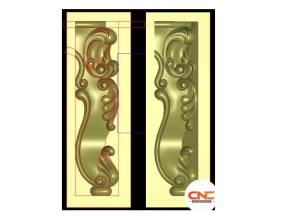Mẫu chân ghế cnc file jdp