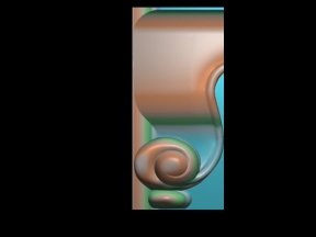 Mẫu chân tủ kệ đơn giản