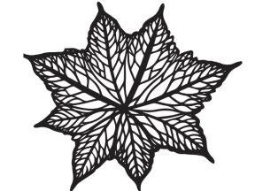 Mẫu chiếc lá cnc đẹp