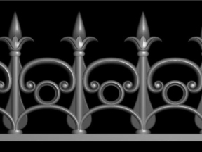 Mẫu chông gai 6 nhôm đúc jdp