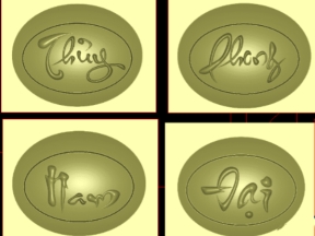 Mẫu chữ thư pháp jdp