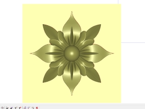 Mẫu cnc bông hoa thiết kế jdpaint chia sẻ file miễn phí