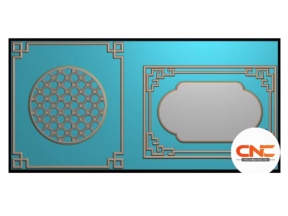 Mẫu CNC cánh tủ kệ ti vi, ván tổ ong file jdp