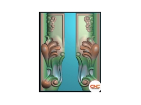 Mẫu CNC chân bàn chân tủ file jdp