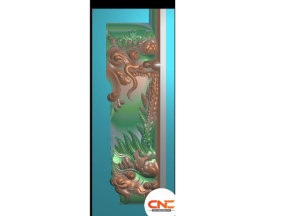 Mẫu cnc chân bàn ghế hổ phù đẹp