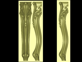 Mẫu cnc chân ghế ăn mẫu tái tạo
