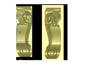 Mẫu cnc chân ghế voi mới nhất