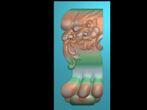 Mẫu cnc chân sập 5 móng