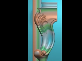 Mẫu cnc chân tủ do bên em thiết kế