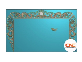 Mẫu cnc chương khám rồng đầu chắp có vẩy file jdp