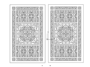 Mẫu CNC cổng 2 cánh cực hot 2022