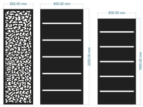 Mẫu cnc cổng 4 cánh bản vẽ đẹp nhất