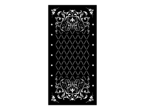 Mẫu cnc cổng cửa sắt 1 cánh mới