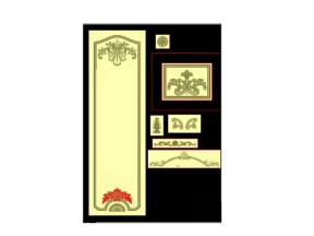 Mẫu cnc cửa chính hiện đại