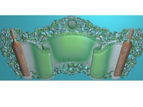 Mẫu cnc cuốn thư đẹp