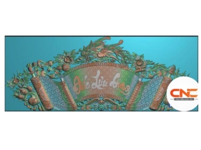 Mẫu CNC cuốn thư đức lưu quang đẹp jdp