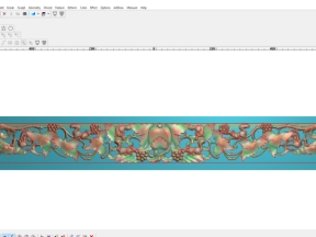 Mẫu cnc dạ yếm lá nho và con sóc file jpaint