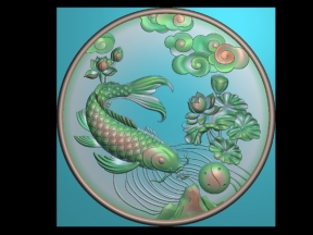 Mẫu cnc đĩa cá mẫu tròn hot