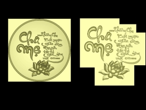 Mẫu cnc đĩa cha mẹ mẫu hot