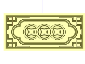 Mẫu cnc đồng tiền 3d