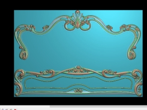 Mẫu cnc giường mẫu hot vẽ tay