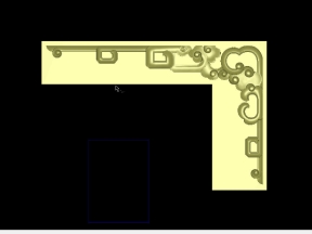 Mẫu cnc góc hoa đồ thờ