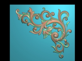 Mẫu cnc hoa góc hoạ tiết mới cnc