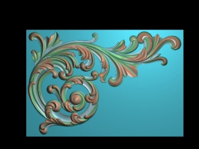 Mẫu cnc hoa góc mẫu mới năm