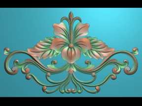Mẫu cnc hoa lá tây cover