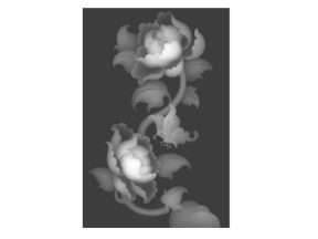 Mẫu cnc hoa lá tây cực đẹp file 3d