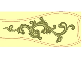 Mẫu cnc hoa lá tây thiết kế đẹp trên phần mềm jdp