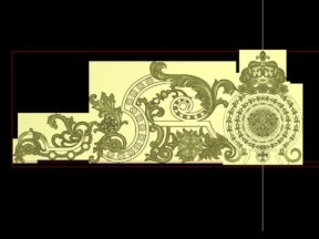 Mẫu cnc họa tiết cửa nhôm đúc