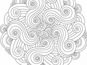 Mẫu CNC hoa văn họa tiết xoáy Swirly pattern