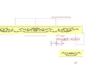 Mẫu CNC hoa văn tủ jdpaint