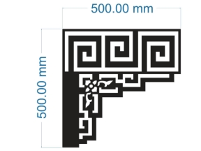 Mẫu cnc ke góc mẫu kiểu mới