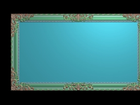 Mẫu cnc khung tranh bản vẽ cong