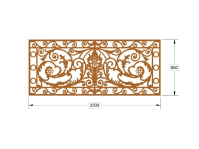 Mẫu cnc lan can mẫu đẹp nhất dxf